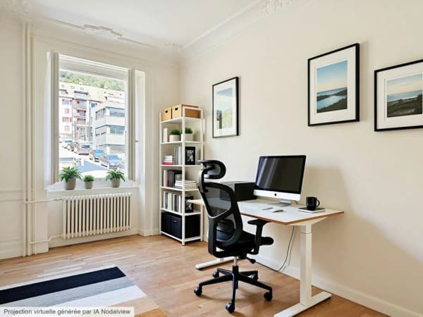 Immobilie in St-imier - Appartement de caractÃ¨re avec terrasse exceptionnelle de 110 mÂ² - Bild 8