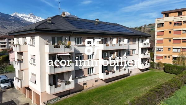 Immobilie in Conthey - Appartement 3Â½ piÃ¨ces avec usufruit Ã  Conthey - Bild 0