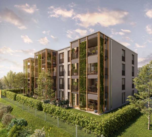 Immobilie in Rüfenacht Be - Moderne 4.5-Zi. Etagenwohnung mit gedecktem Sitzplatz und viel Sonne, zentrale Lage - Bild 4