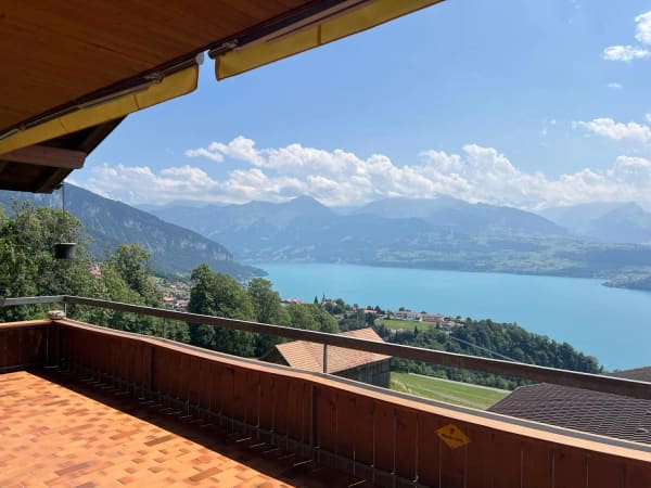 Immobilie in Tschingel Ob Gunten - Zweifamilienhaus in Tschingel / Sigriswil - Wohnen mit Aussicht - Bild 7