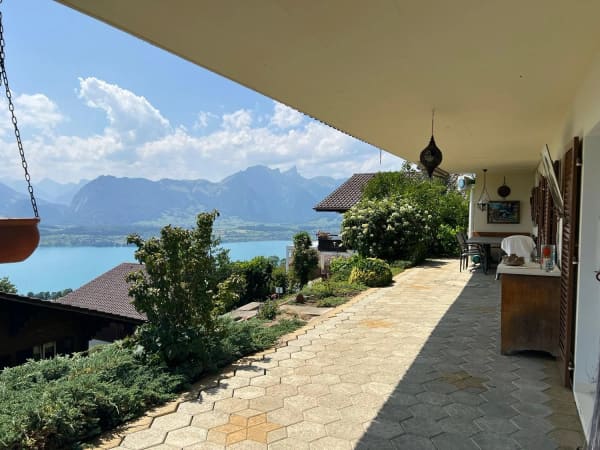 Immobilie in Tschingel Ob Gunten - Zweifamilienhaus in Tschingel / Sigriswil - Wohnen mit Aussicht - Bild 8