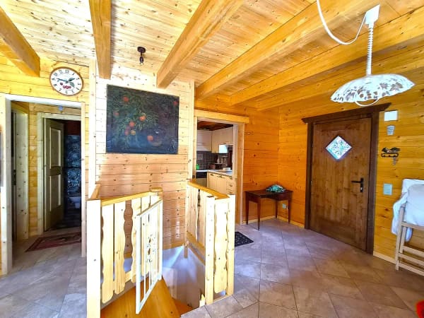 Immobilie in Mesocco - SchÃ¶nes Doppelchalet mit GrundstÃ¼ck in der NÃ¤he von San Bernardino - Bild 14