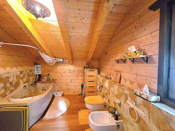 Immobilie in Mesocco - SchÃ¶nes Doppelchalet mit GrundstÃ¼ck in der NÃ¤he von San Bernardino - Bild 31