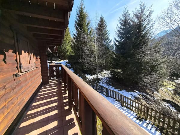 Immobilie in Mesocco - SchÃ¶nes Doppelchalet mit GrundstÃ¼ck in der NÃ¤he von San Bernardino - Bild 8