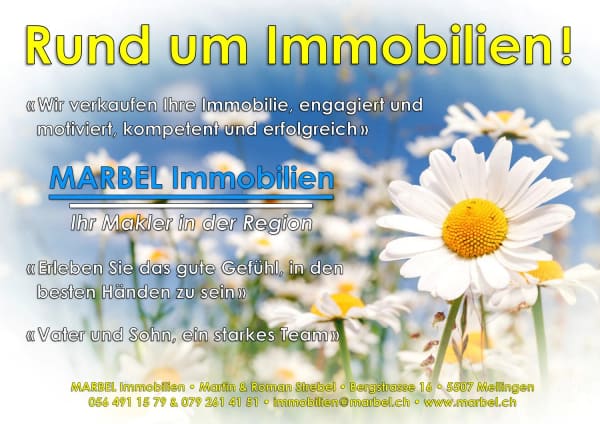 Immobilie in Brunegg - Attraktive 4,5-Zimmer-Eigentumswohnung mit grossem Gartensitzplatz - Bild 14