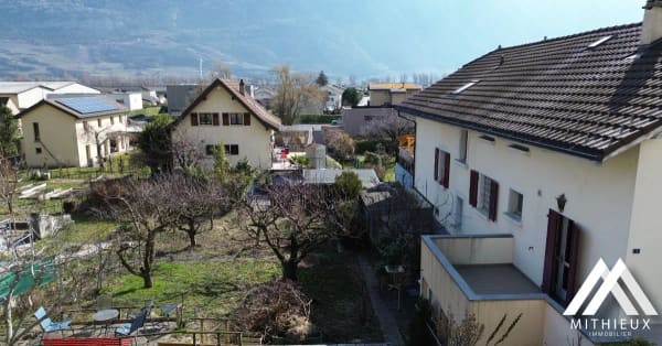 Immobilie in Fully - Le Charme de ChÃ¢taignier : Maison villageoise Ã  fort potentiel et vue dÃ©gagÃ©e - Bild 7