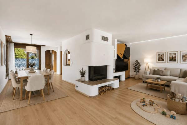 Immobilie in Volketswil - 6.5 Zimmer-Doppeleinfamilienhaus mit viel Platz und Potenzial in Kindhausen - Bild 3