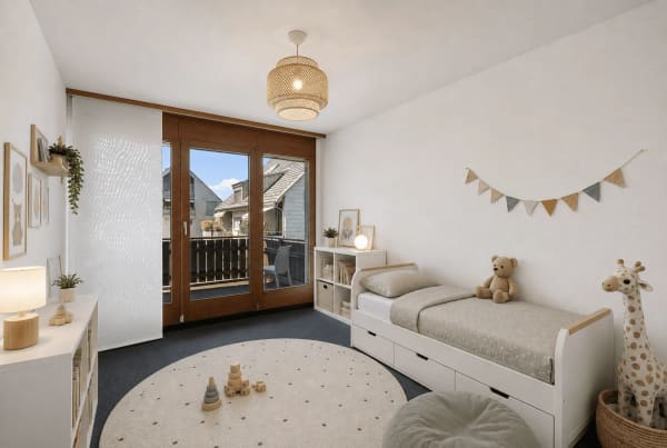 Immobilie in Volketswil - 6.5 Zimmer-Doppeleinfamilienhaus mit viel Platz und Potenzial in Kindhausen - Bild 8