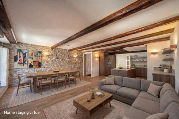Immobilie in Lutry - At the heart of Lutry village, a typical house with a garden - Bild 1