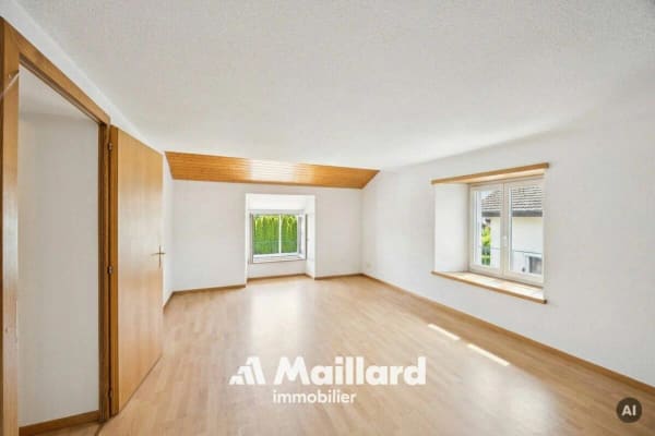 Immobilie in Courfaivre - Courfaivre - Appartement paisible avec place de parc et jardin - Bild 4