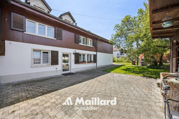 Immobilie in Courfaivre - Courfaivre - Appartement paisible avec place de parc et jardin - Bild 7