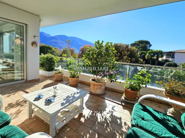 Immobilie in Ascona - Sonnige Wohnung mit Weitblick ins GrÃ¼ne  ruhige, zentrale Lage nah Ã¶V - Bild 0