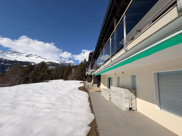 Immobilie in Crans Vs - Magnifique appartement 3.5 piÃ¨ces avec vue panoramique Ã  Lens - Bild 0