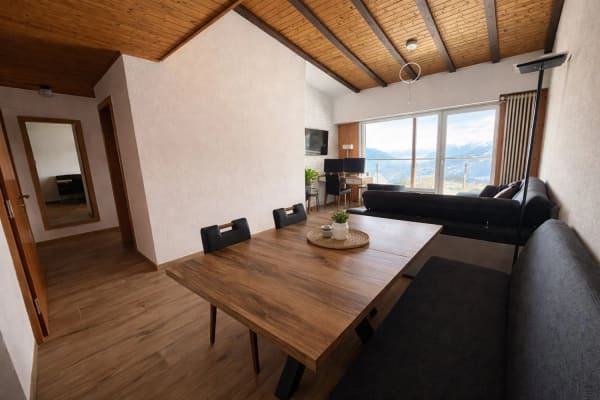 Immobilie in Crans Vs - Magnifique appartement 3.5 piÃ¨ces avec vue panoramique Ã  Lens - Bild 2