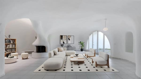 Immobilie in Remetschwil - 4.5 Zimmer Erdhaus - fÃ¼r Liebhaber aussergewÃ¶hnlicher Architektur - Bild 1