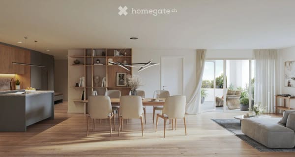 Immobilie in Malters - Moderne Neubauwohnung im Zentrum von Malters - Bild 2
