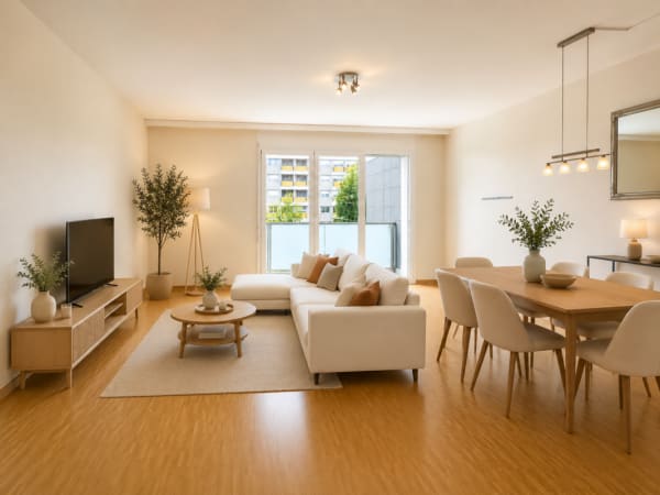 Immobilie in Châtelaine - Appartement Minergie de 5 pièces avec balcon - Idéalement situé à Châtelaine - Bild 0