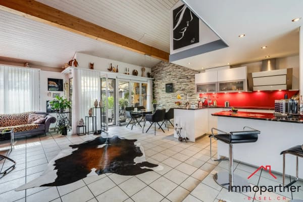 Immobilie in Duggingen - Charmante 3.5 (4.5)-Zimmer-Dachwohnung mit Balkon und schöner Aussicht in Duggingen - Bild 13
