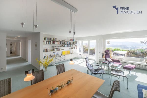 Immobilie in Safnern - Fehr Immobilien - 5.5-Zi.-Terrassenhaus mit herrlicher Aussicht - Bild 1