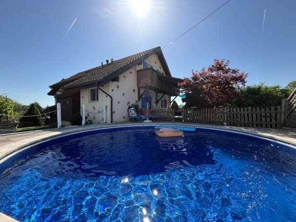 Immobilie in Gressy - Rare : 2 maisons avec solaire + pompe à chaleur · piscine · 5 min Yverdon - Bild 1