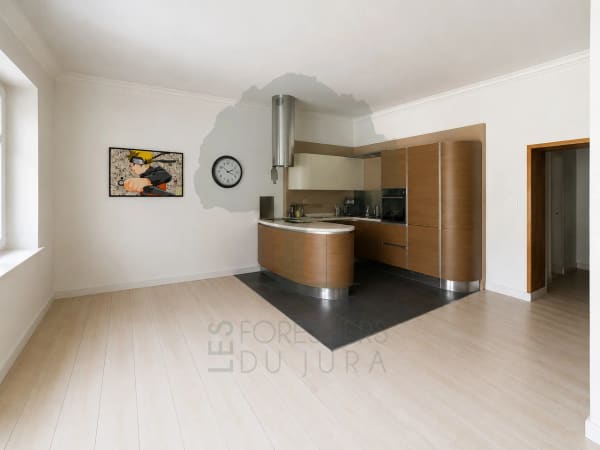Immobilie in Porrentruy - Appartement de caractÃ¨re de 4,5 piÃ¨ces en vieille ville de Porrentruy - Bild 1