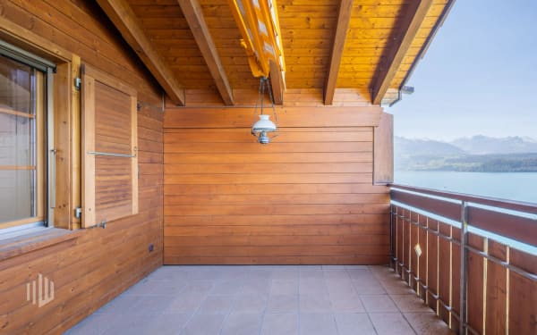 Immobilie in Gunten - ImmoWyss -  Wohnen über dem Thunersee mit traumhafter Panoramasicht - Bild 1