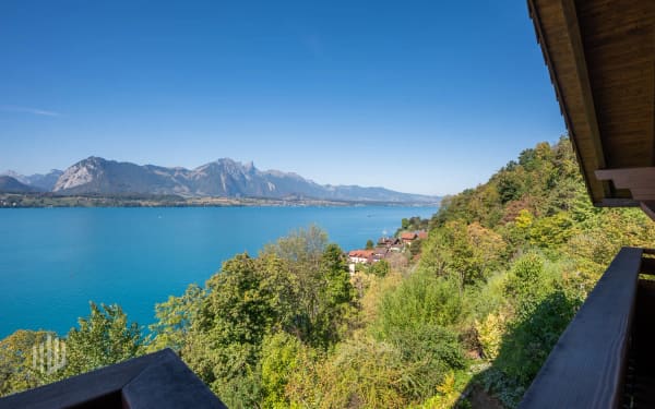 Immobilie in Gunten - ImmoWyss -  Wohnen über dem Thunersee mit traumhafter Panoramasicht - Bild 3