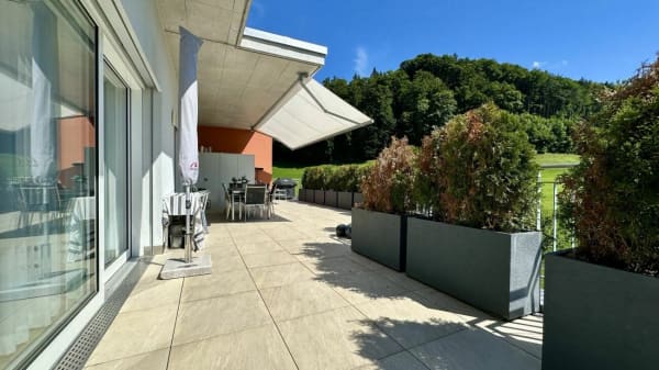 Immobilie in Dietfurt - Stilvolle 4.5-Zimmer-Attikawohnung, mit 74 mÂ² Panorama-Dachterrasse - Bild 0