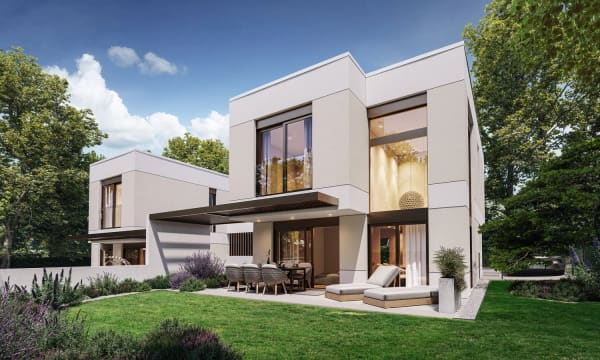 Immobilie in Vésenaz - Deux villas contemporaines à Vésenaz - Bild 0