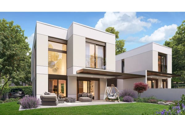 Immobilie in Vésenaz - Deux villas contemporaines à Vésenaz - Bild 2