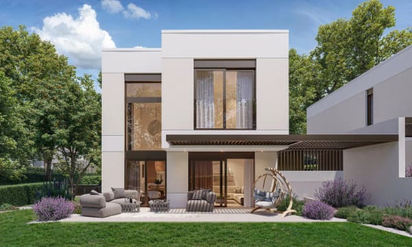Immobilie in Vésenaz - Deux villas contemporaines à Vésenaz - Bild 3