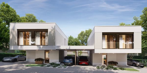 Immobilie in Vésenaz - Deux villas contemporaines à Vésenaz - Bild 5