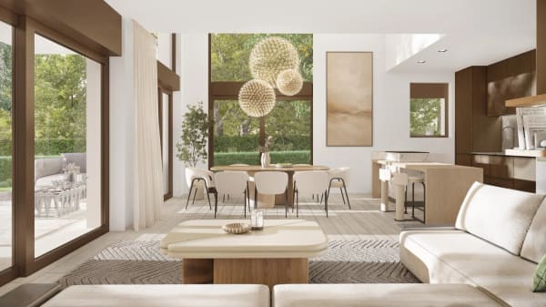 Immobilie in Vésenaz - Deux villas contemporaines à Vésenaz - Bild 6