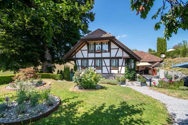 Immobilie in Belpberg - Taunerhaus mit baubiologischer Substanz und Gartenparadies - Bild 0