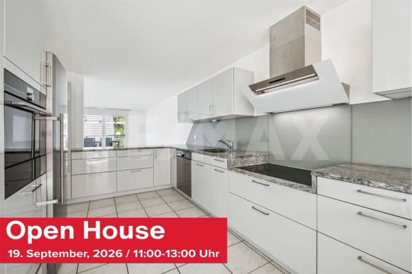 Immobilie in Mumpf - GrosszÃ¼gige 3-StÃ¶ckige Wohnung mit Blick auf den Rhein... - Bild 0