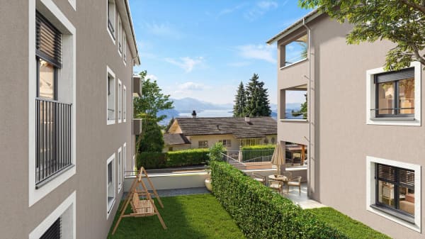 Immobilie in Uetliburg Sg - Neubauprojekt Mirabell - 13 Eigentumswohnungen an sonnenverwöhnter Lage mit wunderschöner See- und Weitsicht - Bild 3
