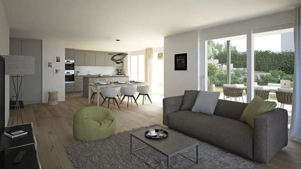 Immobilie in Hasle B. Burgdorf - 3.5-Zimmerwohnung OG mit sonnigem, gedecktem  Balkon im Rodacher - Bild 4