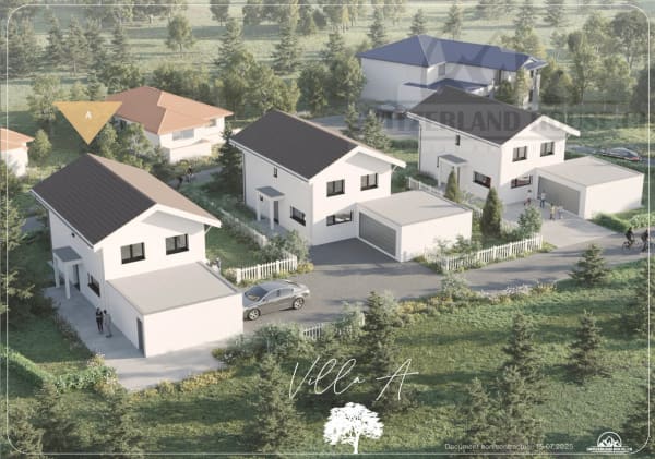 Immobilie in Lovens - Spacieuse villa individuelle de 5.5 pcs avec grand jardin à Lovens proche nature - Bild 6
