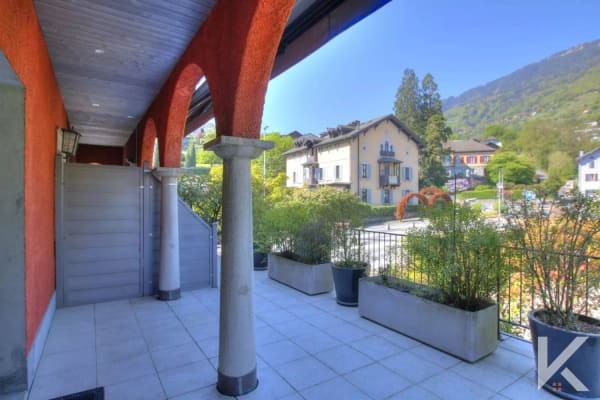 Immobilie in Monthey - Splendide appartement 6,5 piÃ¨ces au bord de la ViÃ¨ze avec studio en copropriÃ©tÃ© - Bild 12