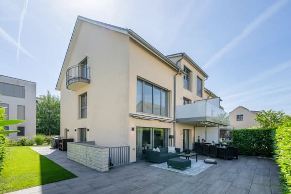 Immobilie in Otelfingen - Doppeleinfamilienhaus mit privatem Garten in grÃ¼ner Umgebung - Bild 0