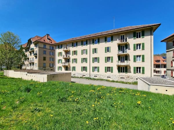 Immobilie in Le Locle - Deux appartements réunissables - 115 m² de potentiel - Bild 13