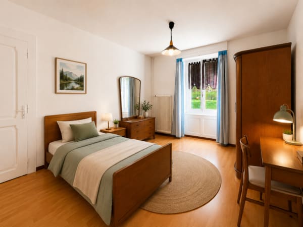 Immobilie in Le Locle - Deux appartements réunissables - 115 m² de potentiel - Bild 5