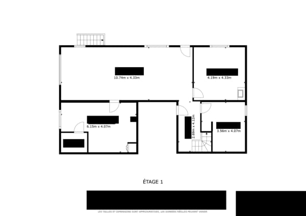 Immobilie in Chemin - Maison individuelle 6 pièces 1/2 avec un atelier et une vue extraordinaire - Bild 32