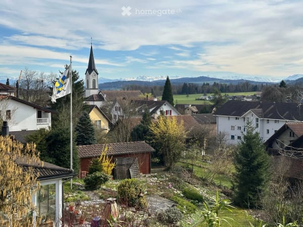 Immobilie in Dottikon - GrosszÃ¼giges Einfamilenhaus auf 833 mÂ² | weitlÃ¤ufiger Privatgarten | Alpenpanorama - Bild 2