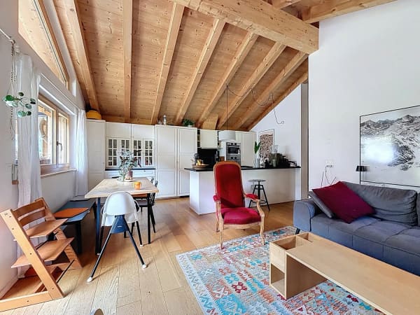 Immobilie in Le Châble Vs - Appartement 3 pièces 65m² au Châble avec balcon - Bild 1
