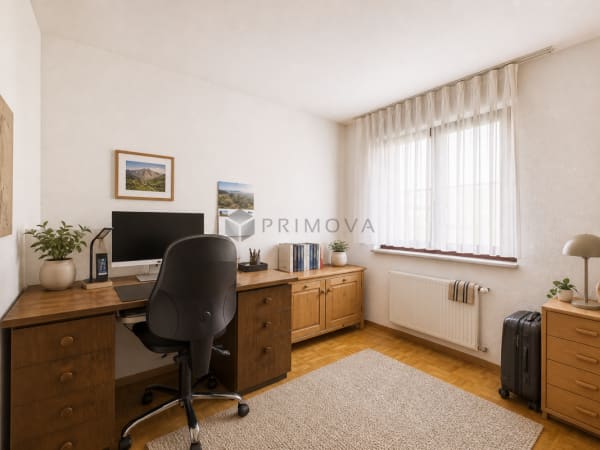 Immobilie in Obermumpf - Helle 3.5 Zimmer-Wohnung mit CheminÃ©e und Balkon in ruhiger Lage - Bild 6