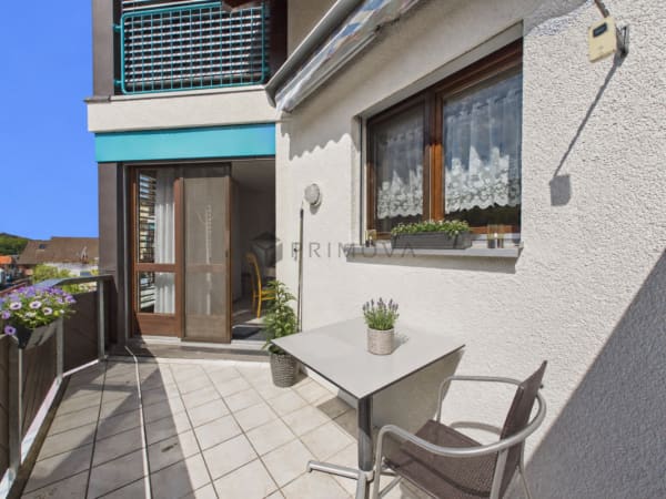 Immobilie in Obermumpf - Helle 3.5 Zimmer-Wohnung mit CheminÃ©e und Balkon in ruhiger Lage - Bild 8