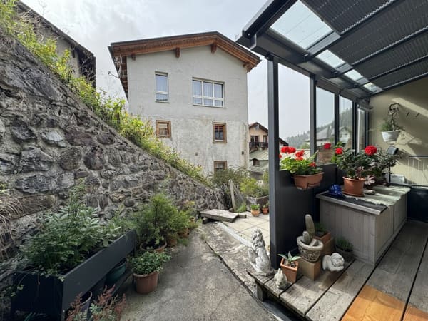 Immobilie in Bergün/bravuogn - Kleines Refugium - 2 Zi-Wohnung  mitten im Dorf - Bild 5