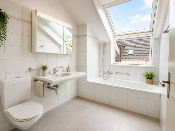 Immobilie in Niederurnen - 4.5-Zimmer-Dachwohnung in Niederurnen mit wunderschÃ¶ner Weitsicht - Bild 5