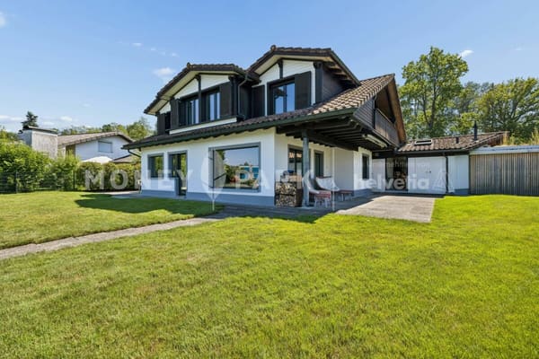 Immobilie in Lachen Sz - Wohnen direkt am Wasser: Einfamilienhaus mit privatem Bootssteg und Badeplatz - Bild 10